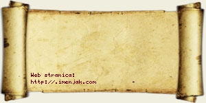 Lana Stranjaković vizit kartica